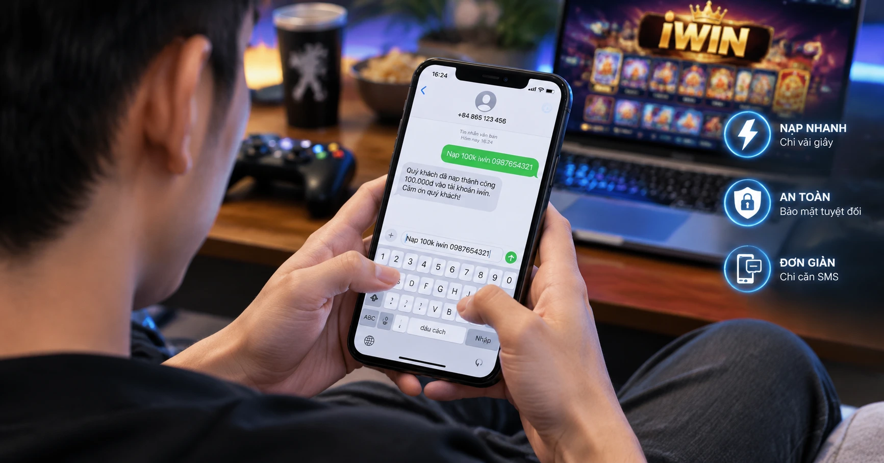 Hướng Dẫn Chi Tiết nạp iwin bằng sms an toàn và tiện lợi - image 3