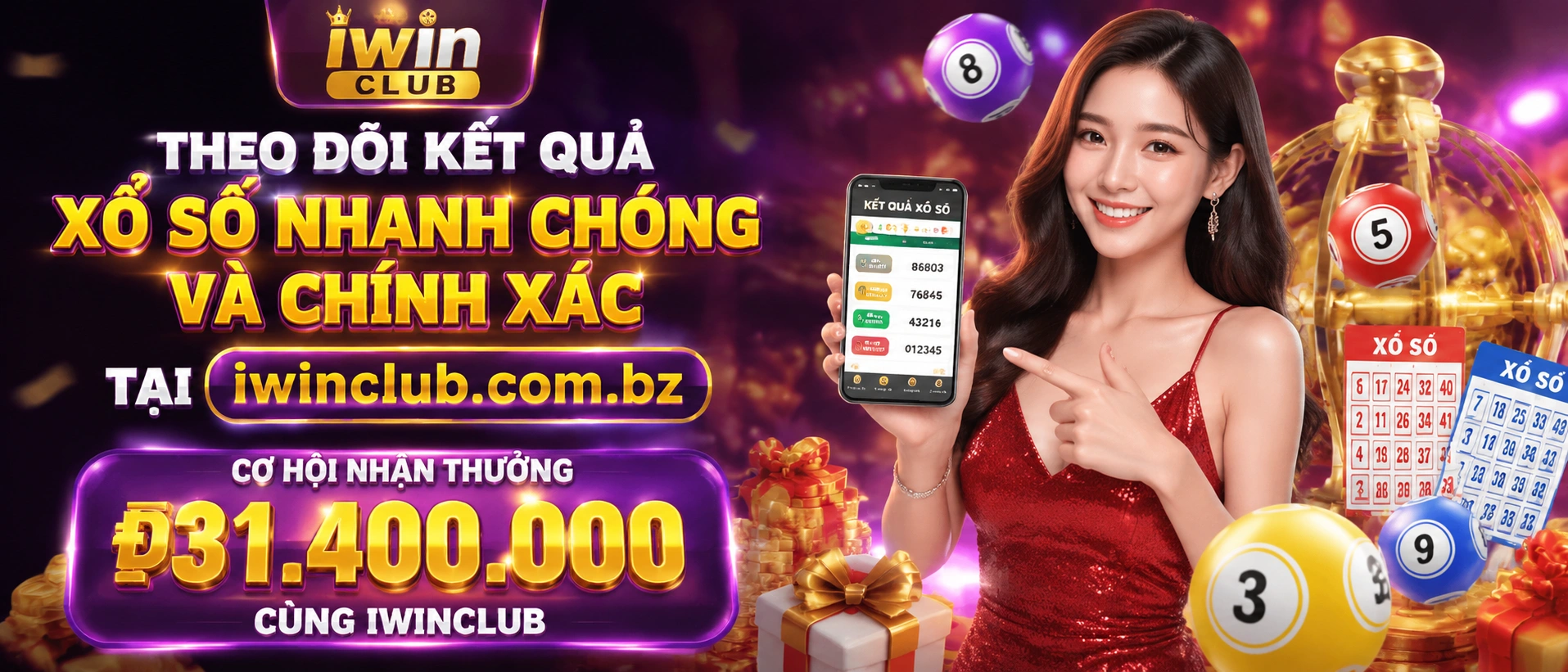 IWINCLUB Xổ Số - Trung tâm dữ liệu tra cứu theo khu vực