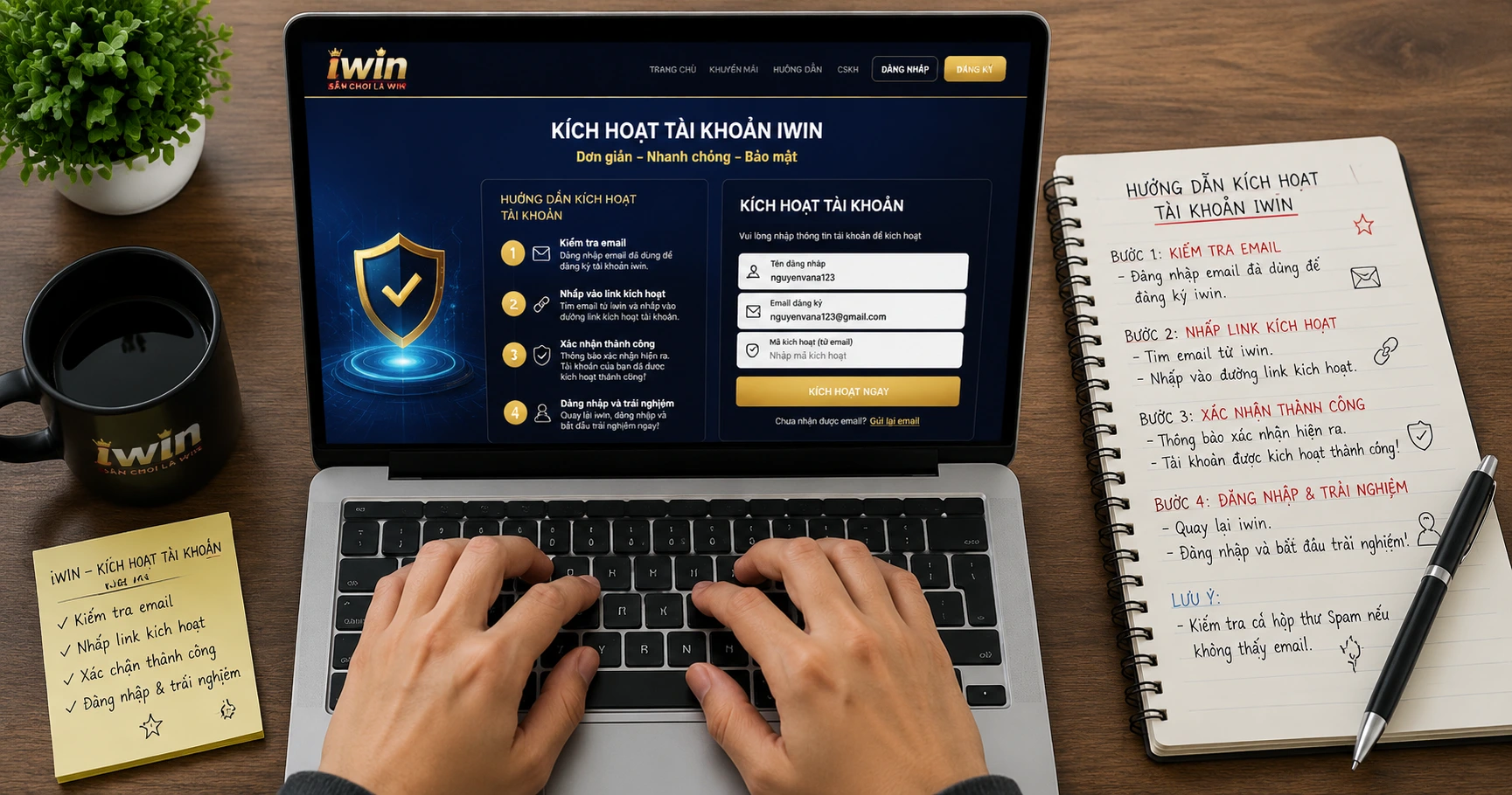 Kích hoạt tài khoản iwin - Hướng dẫn chi tiết và cập nhật mới nhất - image 3